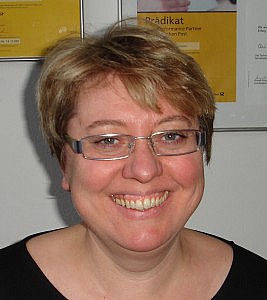 Frau Martens Abt.-Leiterin manuelle Kuvertierung